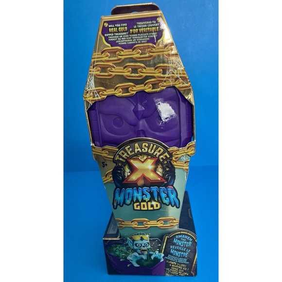 Other - Treasure X Monster Gold 13 Levels Of Adventure Monster Coffin New In Box